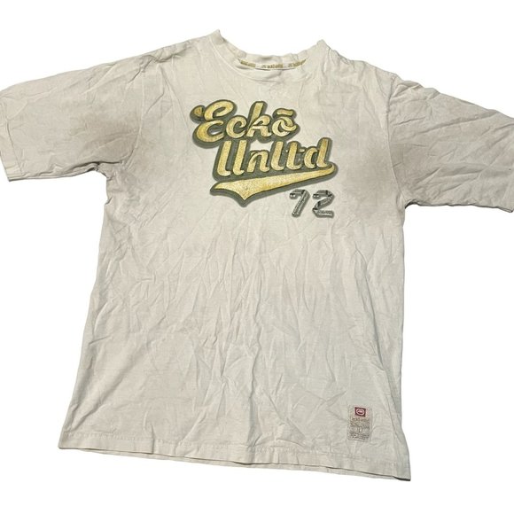 VINTAGE ECKO UNLTD DISTRESSED T SHIRT SIZE LARGE‎ | U1 - Picture 1 of 9
